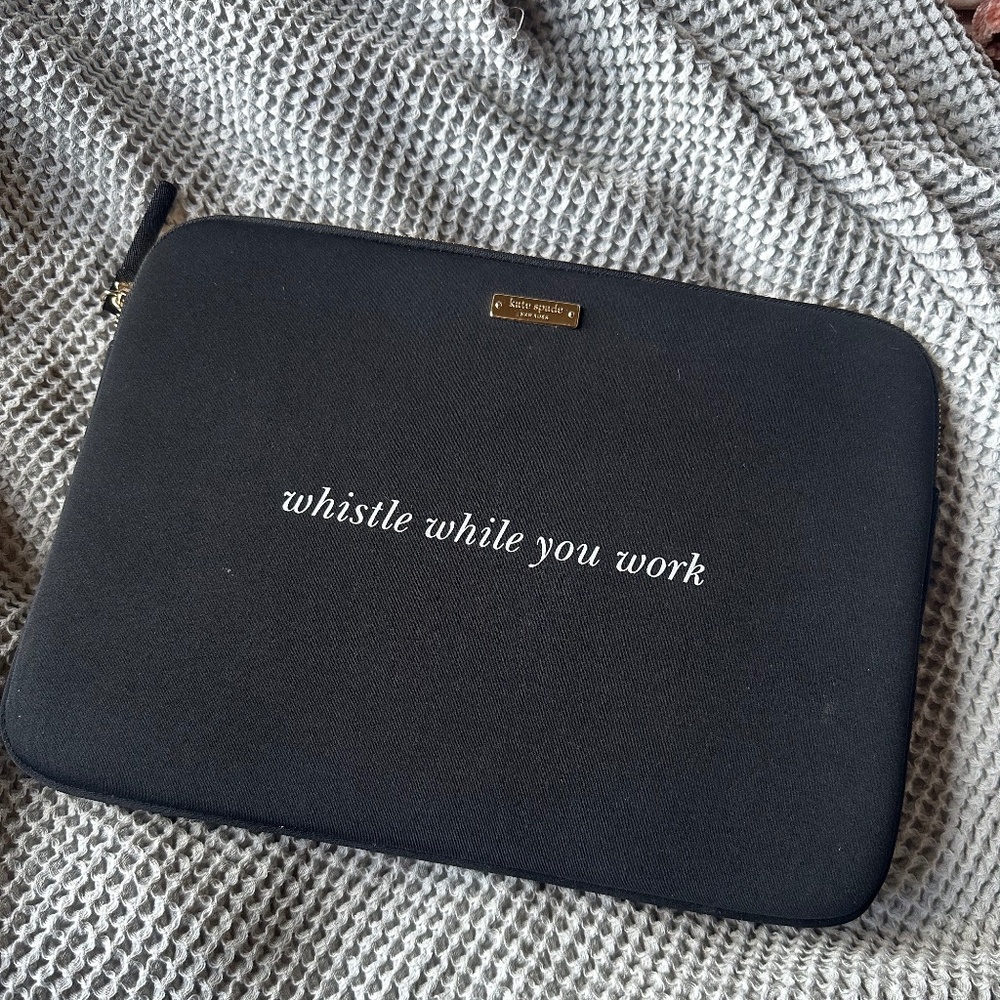 Kate Spade Whistle While You Work Neoprene Laptop Case